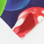 Summer Berry Medley Fleece Deken (Hoek)