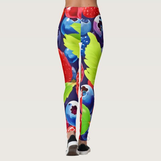 Summer Berry Medley Leggings (Achterkant)