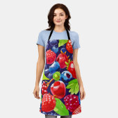 Summer Berry Medley Schort (Gedragen)