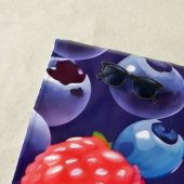 Summer Berry Medley Strandlaken (In situ)