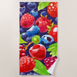 Summer Berry Medley Strandlaken