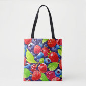 Summer Berry Medley Tote Bag (Voorkant)