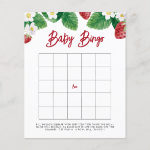 Summer Berry Sweet Baby Bingo Douche spel