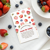 Summer Berry Sweet Baby shower Boeken voor Baby