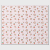Summer Berry Sweet Wrapping Paper Cadeaupapier (Vlak)