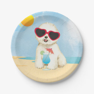 Summer Bichon Frise Papieren Bordje