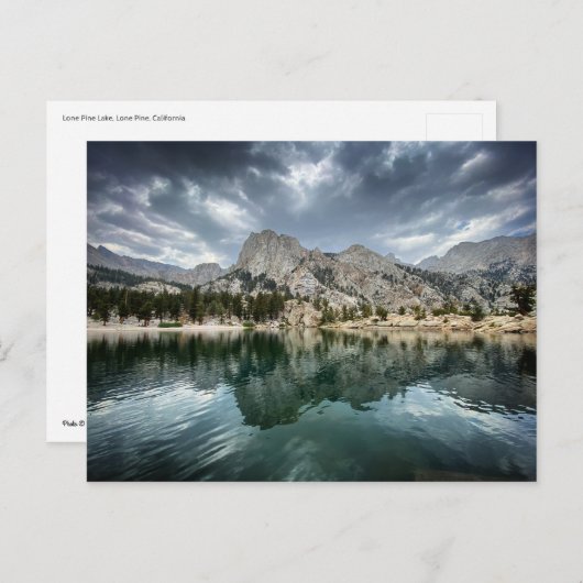 Summer bij Lone Pine Lake Briefkaart (Voorkant / Achterkant)