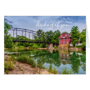 Summer bij War Eagle Mill Thinking of you Card