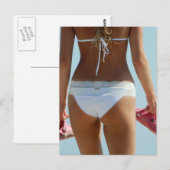 Summer Bikini Briefkaart (Voorkant / Achterkant)