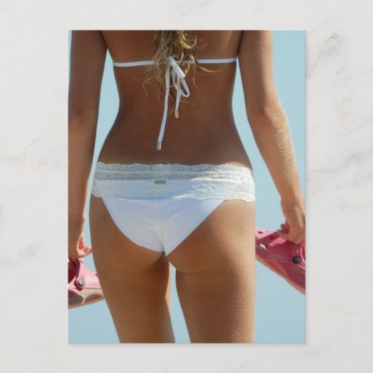 Summer Bikini Briefkaart (Voorkant)
