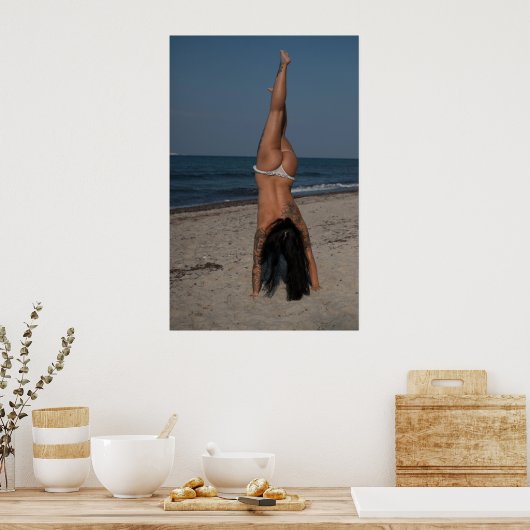 Summer Bikini Poster (Keuken)