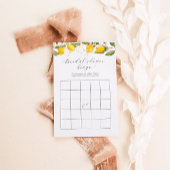 Summer Bingo Lemon Citrus Vrijgezellenfeest