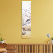 Summer Bird Canvas Afdruk (Insitu (Woonkamer))