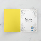 Summer Birthday Flip-Flop Kaart (Binnen)