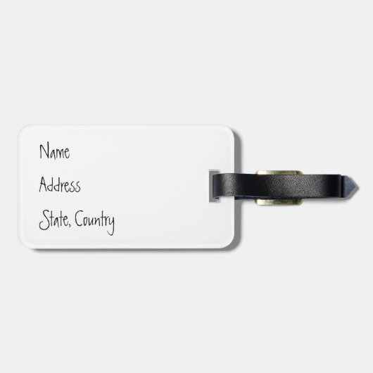 Summer Black Lab Bagagelabel (Achterkant horizontaal)