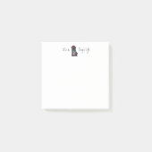 Summer Black Lab Post-it® Notes (Voorkant)