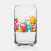 Summer  blikvorm glas (Achterkant)