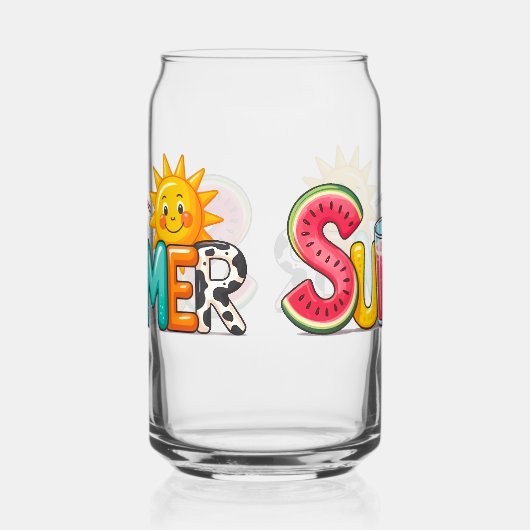 Summer  blikvorm glas (Rechts)