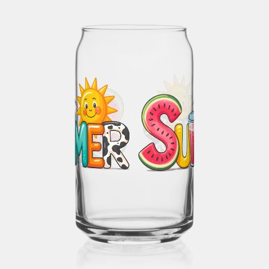 Summer  blikvorm glas (Links)