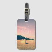 Summer Bliss op het Engelse platteland Bagagelabel (Voorkant (verticaal))