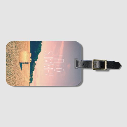 Summer Bliss op het Engelse platteland Bagagelabel (Voorkant (horizontaal))