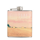 Summer Bliss op het Engelse platteland Heupfles (Voorkant)