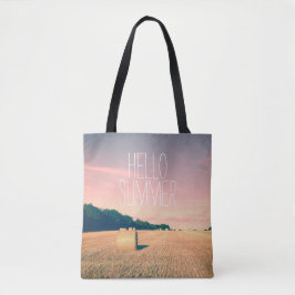 Summer Bliss op het Engelse platteland Tote Bag