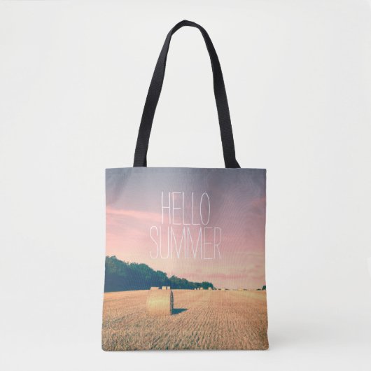 Summer Bliss op het Engelse platteland Tote Bag (Voorkant)