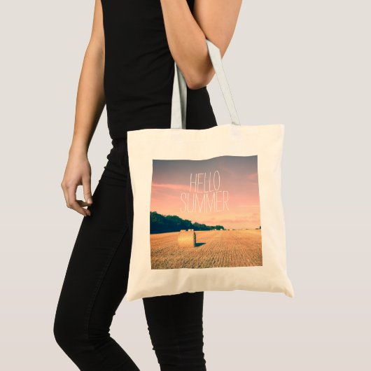 Summer Bliss op het Engelse platteland Tote Bag (Voorkant (product))