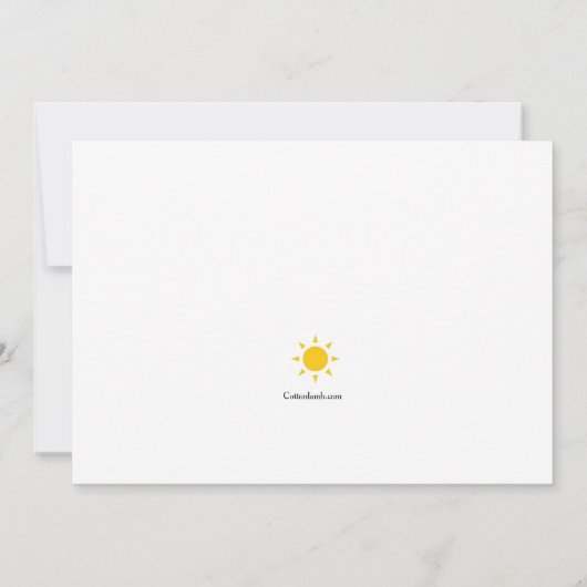 Summer Block Party Kaart (Achterkant)