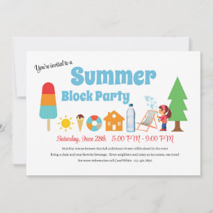 Summer Block Party Kaart