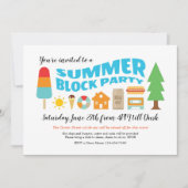 Summer Block Party Kaart (Voorkant)
