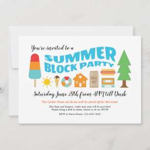 Summer Block Party Kaart