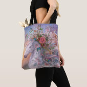 "Summer Bloom" Canvas tas (Dichtbij)