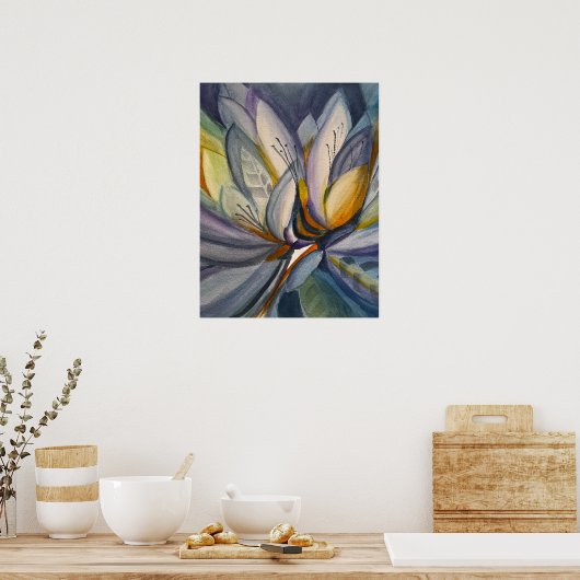 Summer Bloom   Poster (Keuken)