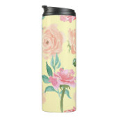 Summer Blooms Floral Thermosbeker (Geroteerd rechts)