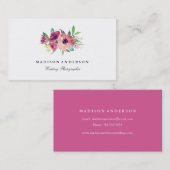 Summer Blooms Visitekaartjes (Voorkant / Achterkant)