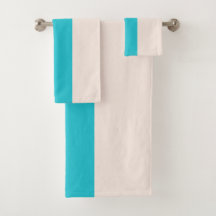 Summer Blue Beach Vibe Colorblock