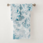 Summer Blue Ocean Wave  Bad Handdoek (Insitu)