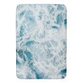 Summer Blue Ocean Wave Badmat (Voorkant Verticaal)