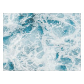 Summer Blue Ocean Wave Tafelkleed (Voorkant (Horizontaal))
