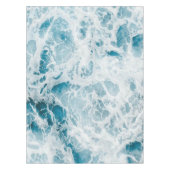 Summer Blue Ocean Wave Tafelkleed (Voorkant)