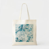Summer Blue Ocean Wave Tote Bag (Voorkant)