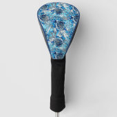 Summer Blue Waratah Florals Golfheadcover (Voorkant)