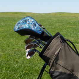 Summer Blue Waratah Florals Golfheadcover