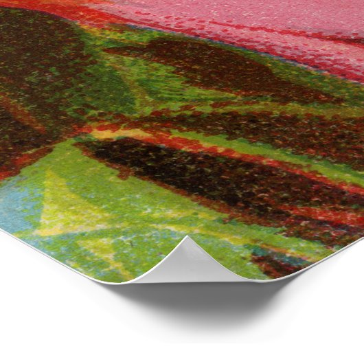 Summer Bluebird Large Poster (Hoek)