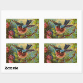 Summer Bluebird Stickers (Vel)