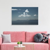 Summer Blues Canvas Afdruk (Insitu (Woonkamer))