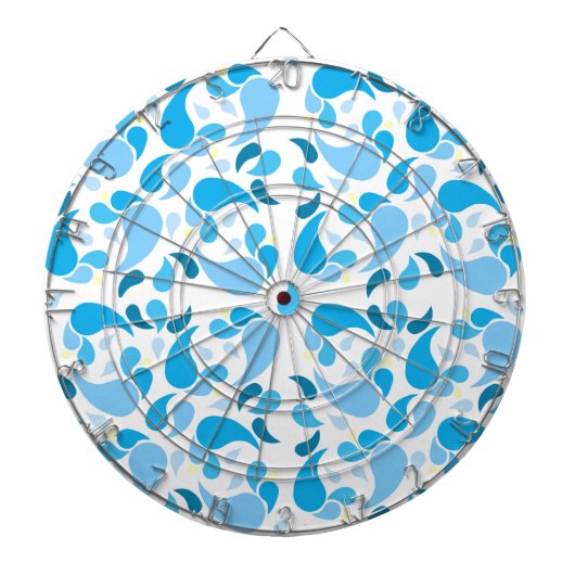 Summer Blues Dartbord (Voorkant)