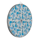 Summer Blues Dartbord (Voorkant Links)